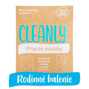 pracie pasiky cleanly eco rodinne balenie na 160 prani